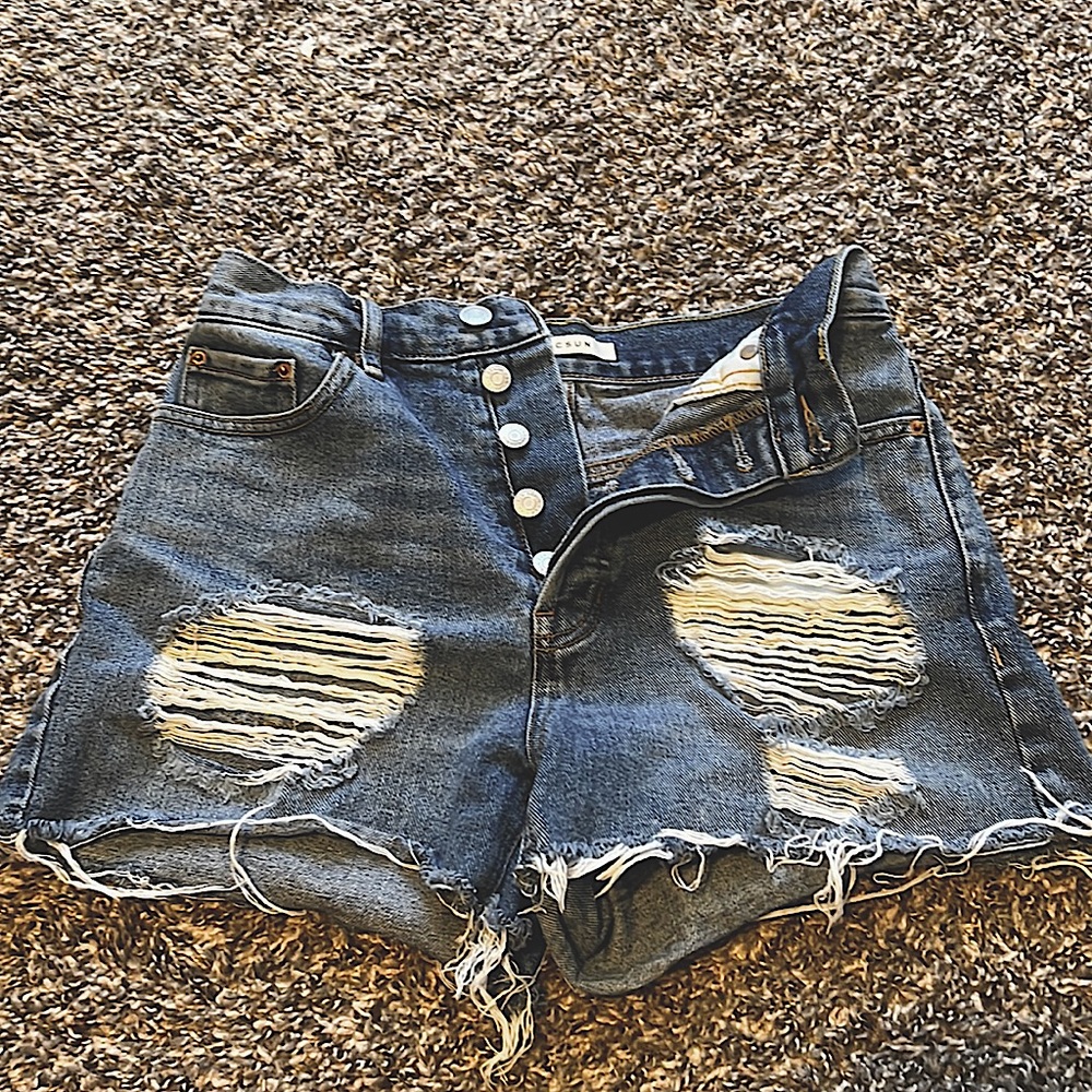 Pacsun distressed high waisted shorts